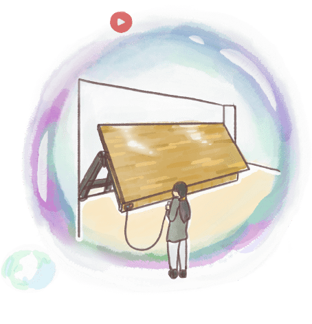 電動式はボタンで動くんだね