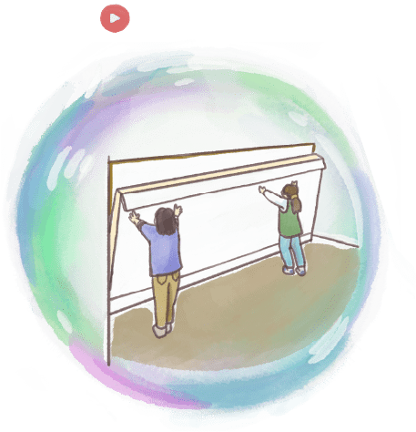 手動式は人の手で動かせるんだとても簡単そう